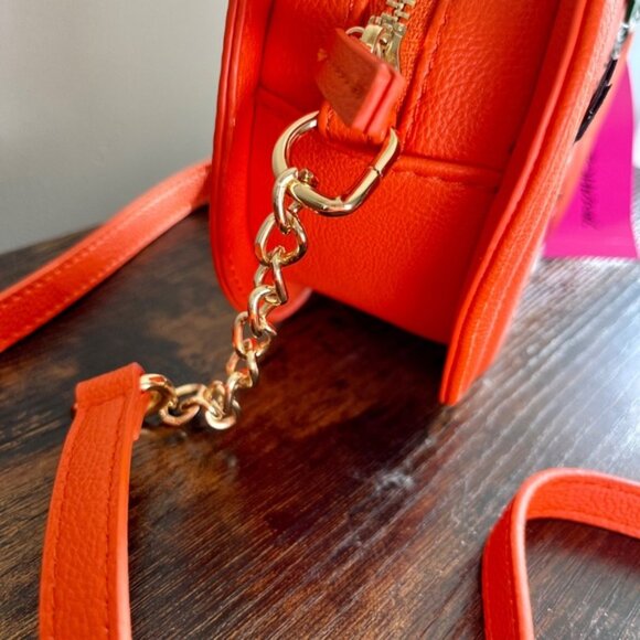 •SOLD•|Betsey Johnson| Cute NWT Halloween Pumpkin Trendy Crossbody Bag Purse NEW - Picture 7 of 9